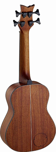 Ortega LIZZY-BSFL-GB Lizard Series Укулеле бас со звукоснимателем, без ладов, с чехлом