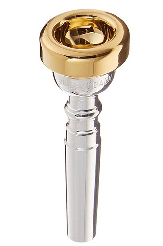 Vincent Bach 3515CGR Мундштук для трубы, размер 5C, серебро/золото