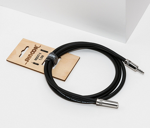 Shnoor MJEXT-S-6m Удлинитель для наушников 3,5 мм male - 3,5 мм female (стерео), 6 м