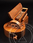 Фото:HGE-01 Hurdy-gurdy Europe Колёсная лира европейская, БалалайкерЪ