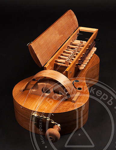 HGE-01 Hurdy-gurdy Europe Колёсная лира европейская, БалалайкерЪ