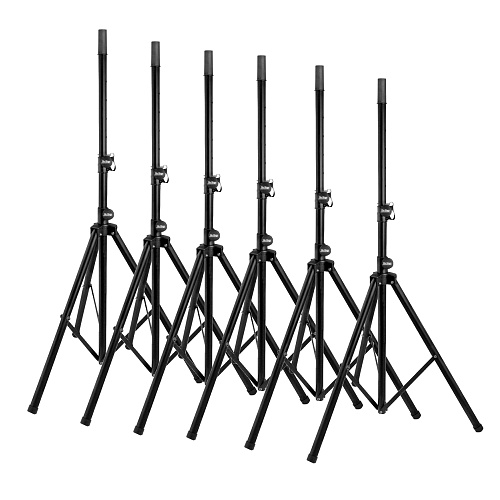 OnStage SS7730FDK Комплект из 6 шт. спикерных стоек SS7730B с демонстрационным стендом