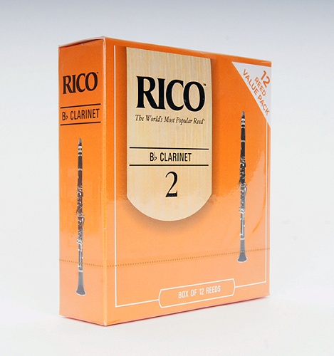 Rico RCA1220  Трости для кларнета Bb, размер 2.0, 12шт