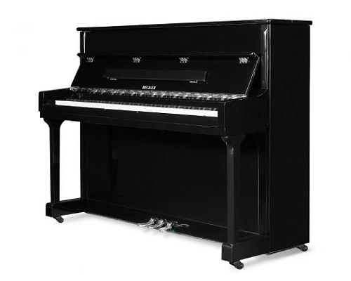 Becker CBUP-112PB Пианино черное полированное, банкетка в комплекте