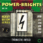 Фото:Thomastik RP110 Power-Brights Heavy Bottom Комплект струн для электрогитары, 10-50