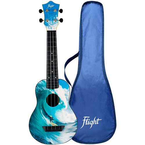 FLIGHT TUS 25 SURF Укулеле Travel, сопрано