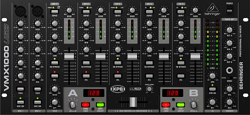 Behringer VMX1000USB DJ-микшерный пуль