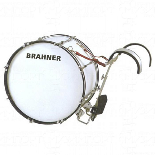 Brahner MBD-2212H/WH Маршевый бас-барабан 22" х 12", белый