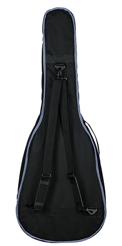 Lutner MLDG-41 Чехол утепленный для акустической гитары дредноут 4/4, черный/синий