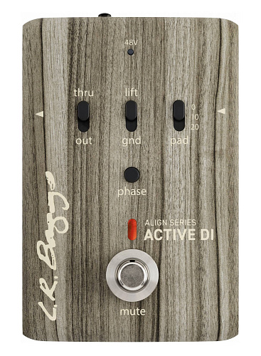LR Baggs Align Active DI Активный директ-бокс, дискретный, балансный выход XLR + 1/4"
