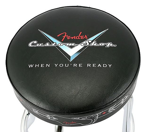 FENDER 24' CUSTOM SHOP LOGO BARSTOOL Барный стул