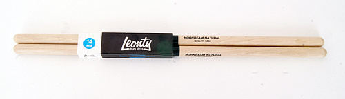 Leonty LAbsolut Hornbeam Natural Absolut Rock Барабанные палочки, граб, деревянный наконечник