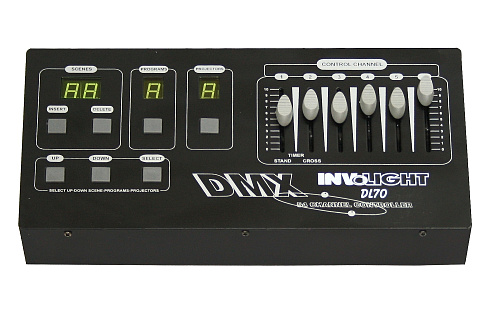Involight DL70   пульт управления DMX приборами, 54 канала