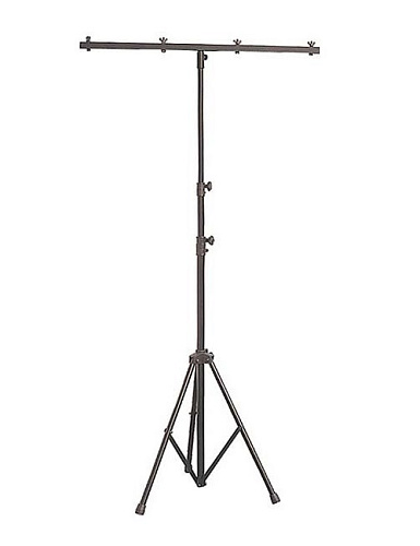 ECO LS007 Black Стойка-тренога под световые приборы, цвет черный матовый