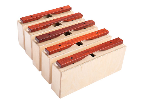 Sinkopa SCBB-PSet5 Чайм-бары бас (разборный ксилофон), 5 нот пентатоника, падук