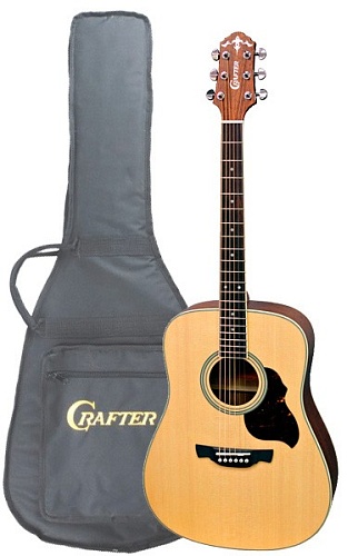 CRAFTER D-6/N Акустическая гитара шестиструнная с чехлом