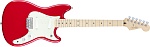 Фото:FENDER DUO SONIC MN Torino Red Электрогитара