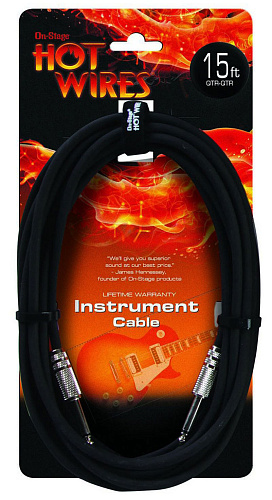 OnStage IC-15 Инструментальный кабель 4.5 м