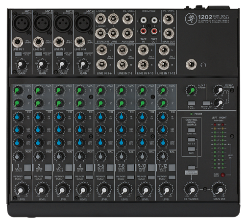 MACKIE 1202 VLZ 4 12-канальный микшерный пульт