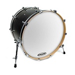 Фото:Evans BD18RSW EQ3 Resonant Smooth White Пластик для бас-барабана 18", резонансный