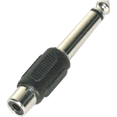 Invotone AD210 Переходник RCA мама, 6.35мм моно Джек папа