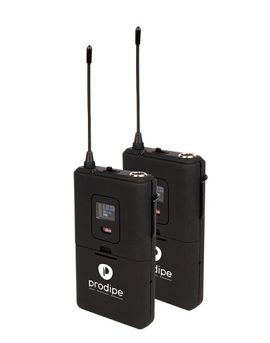 Prodipe DSP-DUO-UHF-B210/F5 Беспроводная микрофонная система, петличный и головной микрофон
