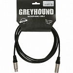 Фото:Klotz GRG1FM01.0 Greyhound Микрофонный кабель XLR, 1м