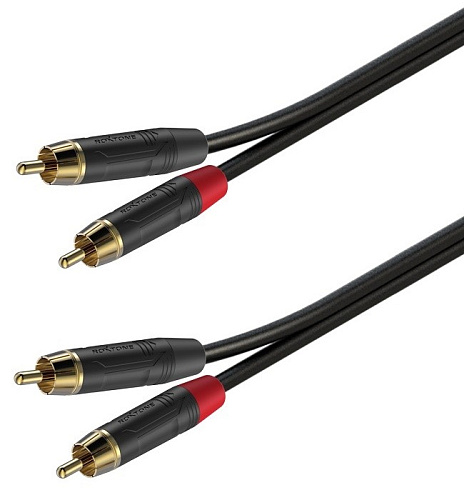 Roxtone GPTC160/1 Аудиокабель (2 xRCA - 2xRCA), 1 м