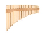 Фото:Hora Panpipe-22-alto Пан-флейта, 22 трубки, альт, бамбук, g1-g4