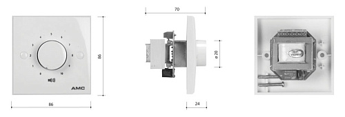 AMC VC 30RX Аттенюатор с реле