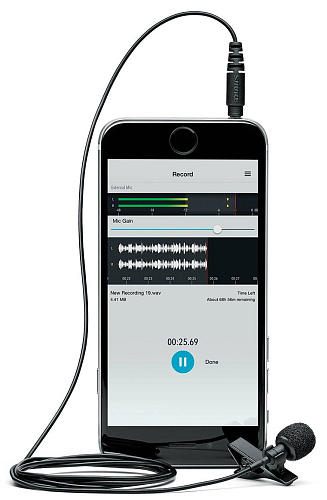 SHURE MOTIV MVL Конденсаторный петличный микрофон