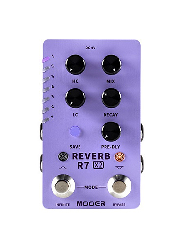 Mooer M723 R7 X2 Reverb Педаль эффектов