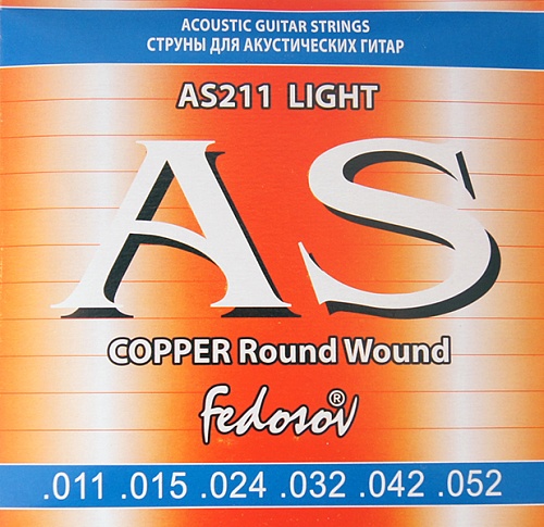 Fedosov AS211 Copper Round Wound     , , 11-52