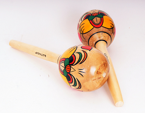 Fleet FLT-MA1750-3 Деревянные маракасы с мультипликацией