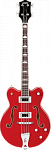 Фото:Gretsch G5442BDC Electromatic Hollow Body 30.3' Short Scale Bass RW F-board Transparent Red Полуакустическая бас-гитара