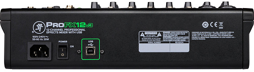 MACKIE ProFX12v3 12-канальный микшер с процессором эффектов и USB