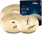 Фото:Zildjian ZP4PK Planet Z 4 Cymbal Pack (14/16/20) Комплект тарелок
