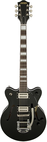 Gretsch G2655T Streamliner Center Block Jr. with Bigsby, Broad'Tron Pickups, Black  