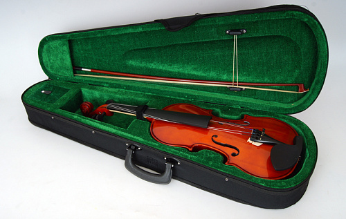 Caraya MV-016 Скрипка 1/16 с футляром и смычком, Carayа