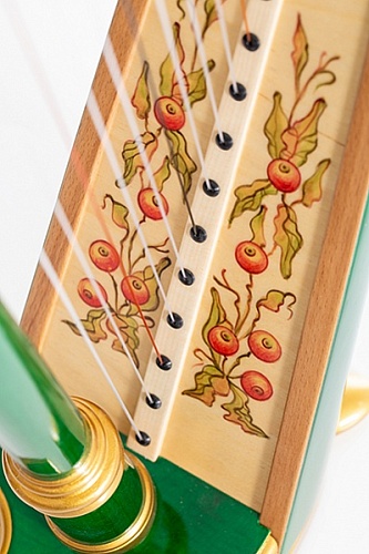 Resonance Harps MLH0015 Capris Арфа 21 струнная (A4-G1), цвет зеленый глянцевый