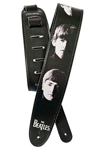 Фото:Planet Waves 25LB01 Beatles Ремень для гитары рисунок "Meet The Beatles"