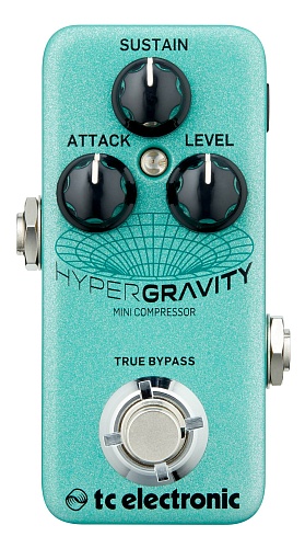 TC Electronic Hypergravity Mini Compressor Напольная гитарная педаль эффекта
