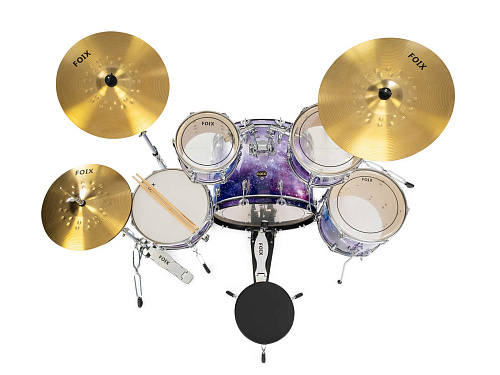 Foix LH-21H10 Барабанная установка, фиолетовая
