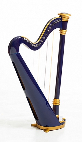 Resonance Harps MLH0012 Capris Арфа 21 струнная (A4-G1), цвет синий глянцевый