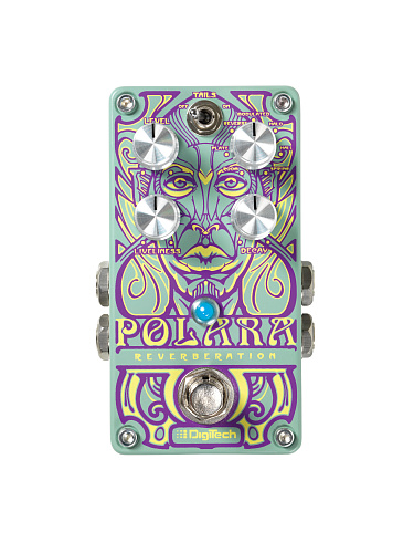 Digitech POLARA Гитарная педаль эффектов. 7 ревербераторов LEXICON