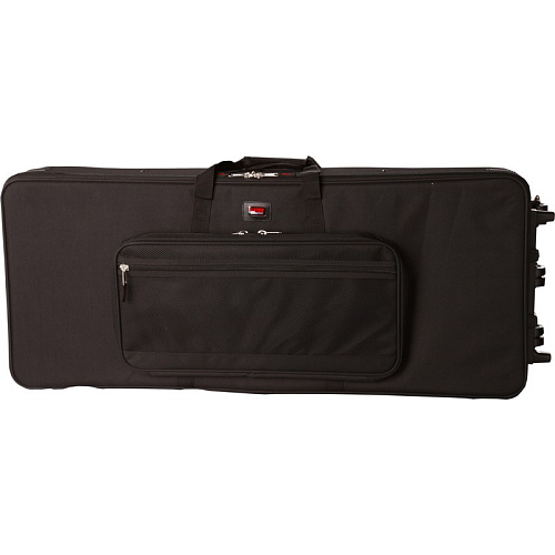 GATOR GK-61-SLIM   нейлоновый кейс с жесткой рамкой для клавиш,тонкий, 61клавиша, с колесами