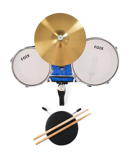 Foix CDF-1096BL Барабанная установка детская, синяя