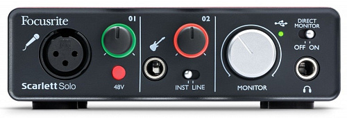 FOCUSRITE Scarlett Solo 2nd Gen USB аудиоинтерфейс
