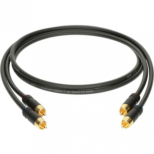 Klotz AL-RR0300 Акустический кабель RCA, 3м, 2шт.
