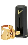 Фото:Vandoren LC06P Optimum Лигатура и колпачок для саксофона сопрано, позолоченная
